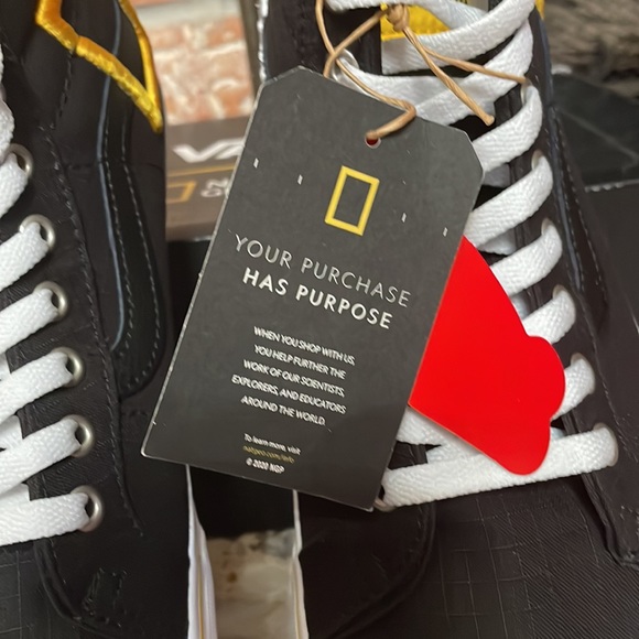 Vans Sk8 Hi Reissue 13 National Geographic logo limited edition - Picture 5 of 12